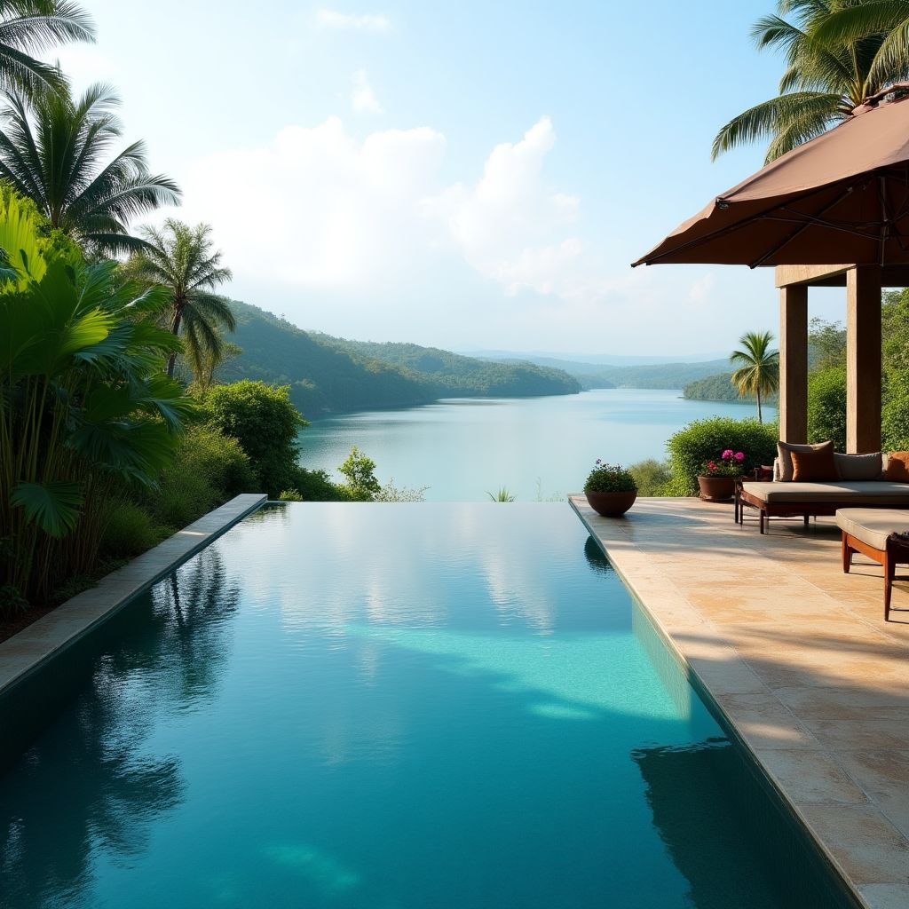 Lakeside Villa Garden