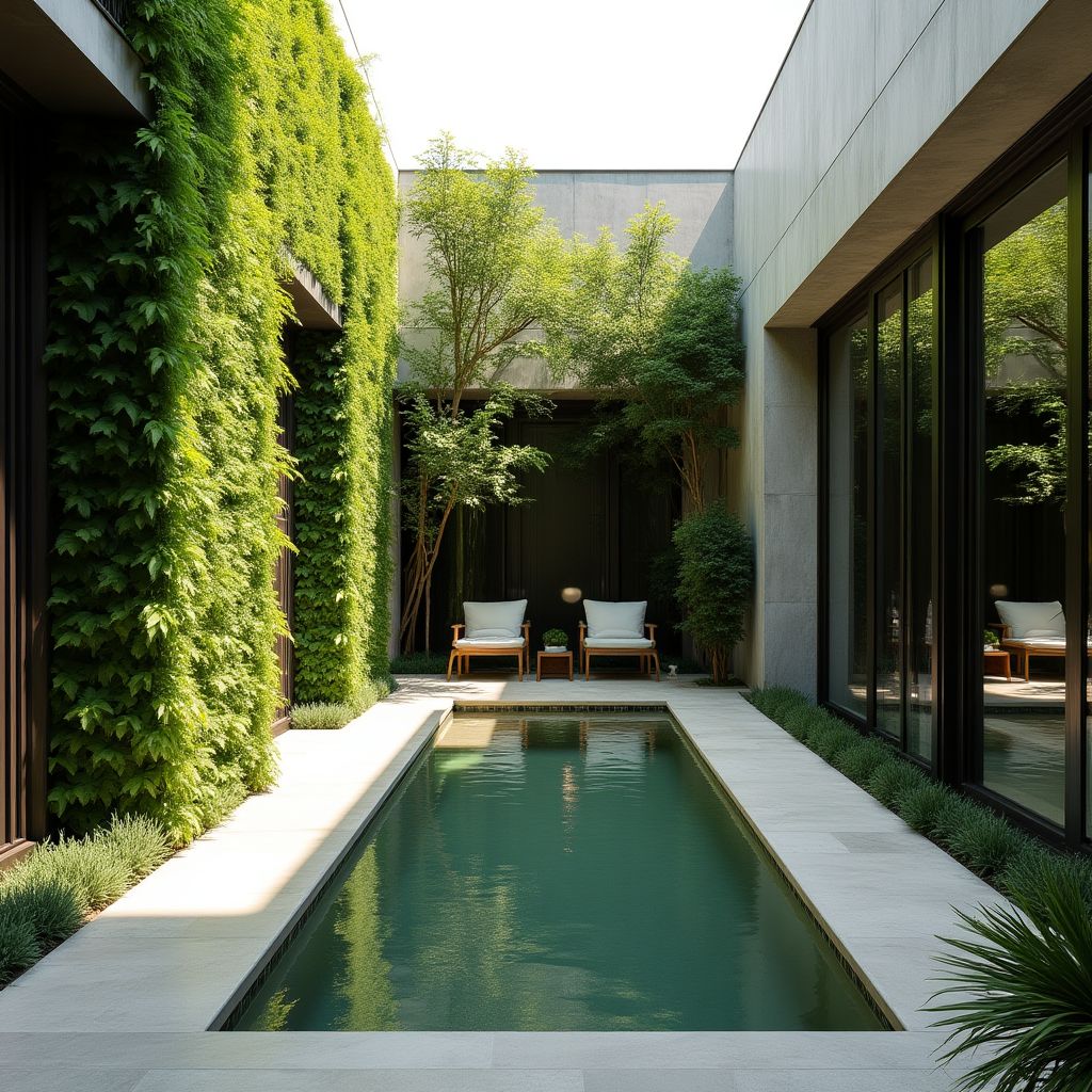 Tropical Courtyard