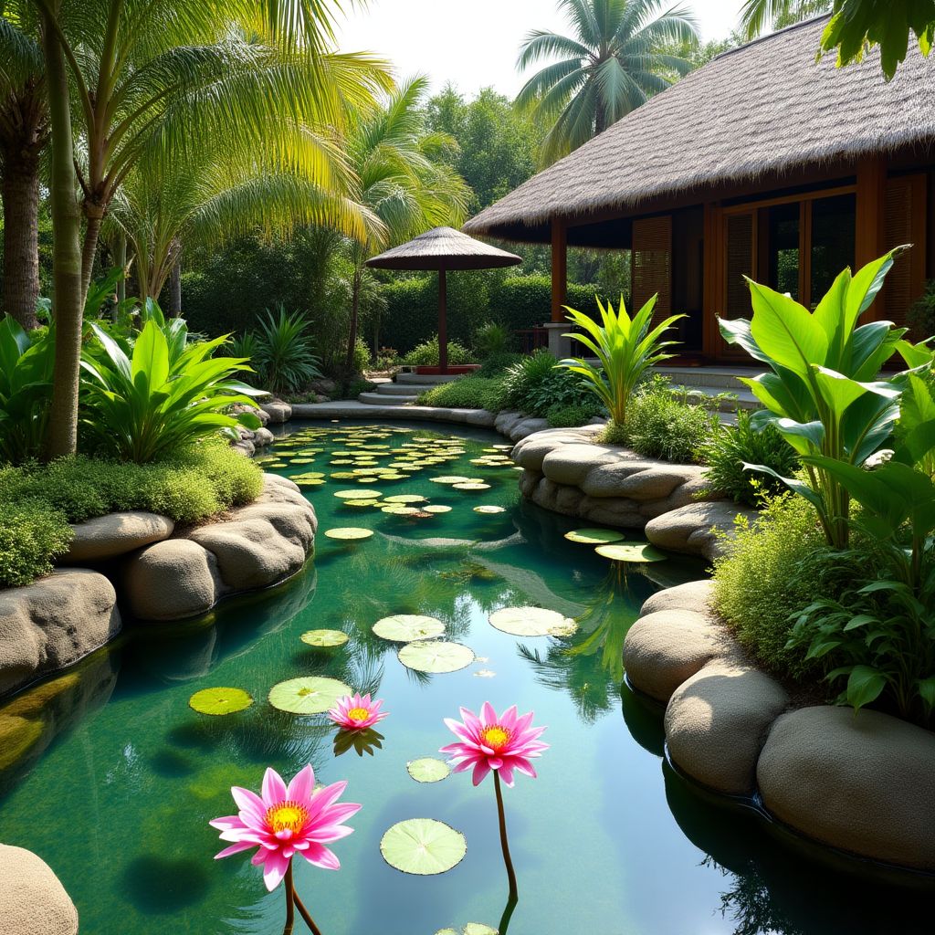 Sustainable Water Garden